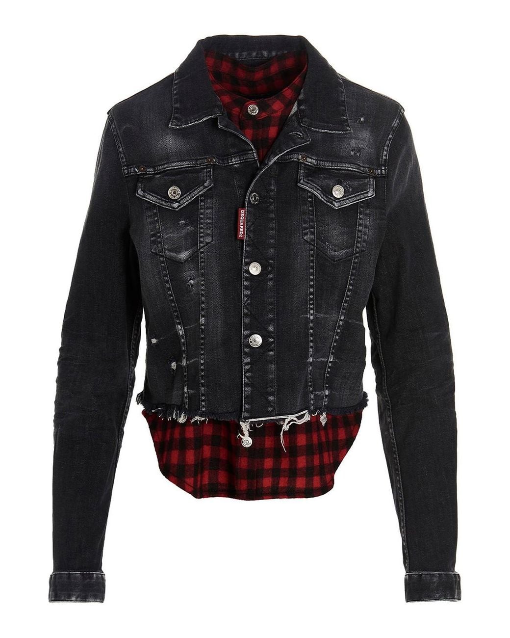 DSquared² Blue Checked Jacket