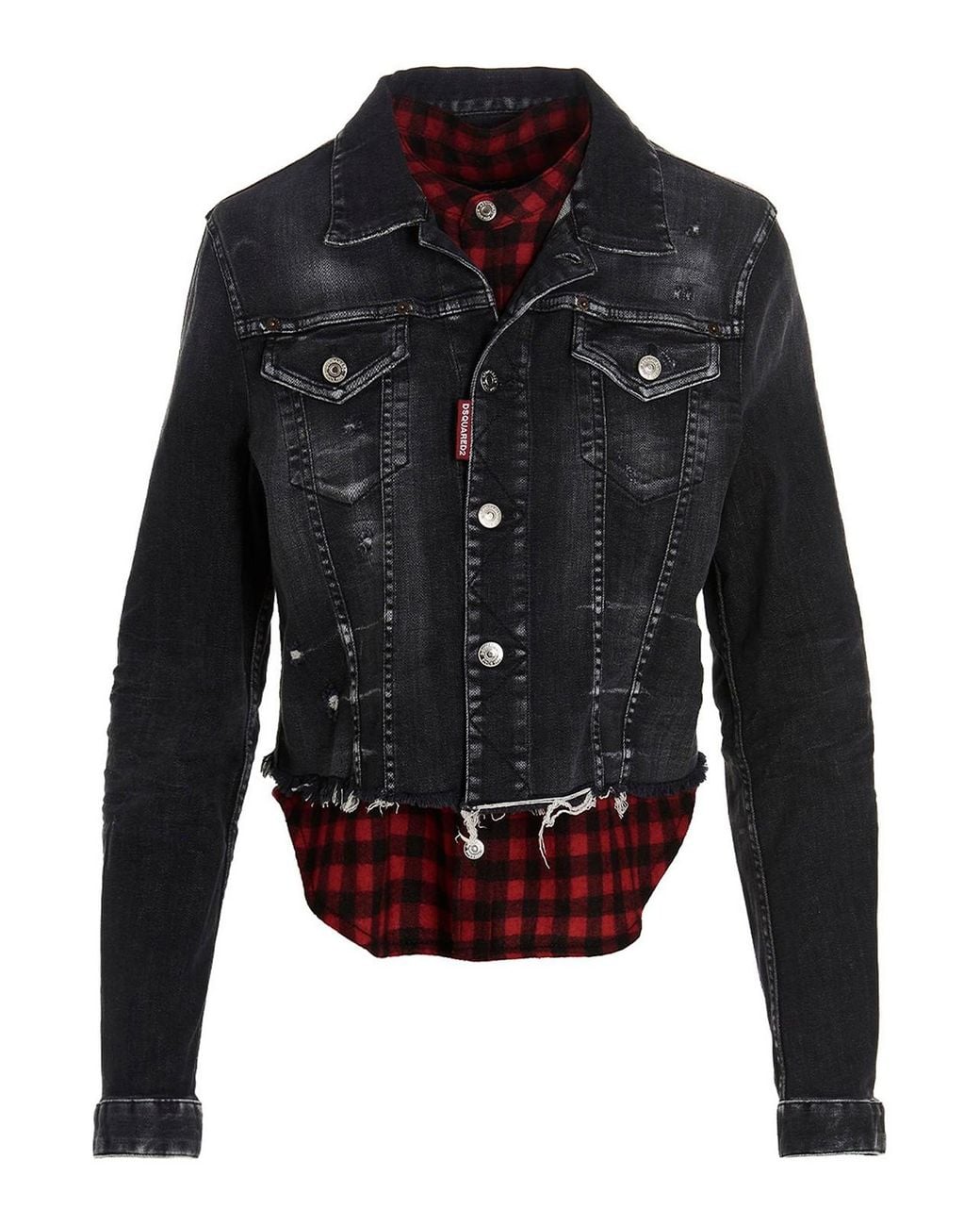 DSquared² Blue Checked Jacket