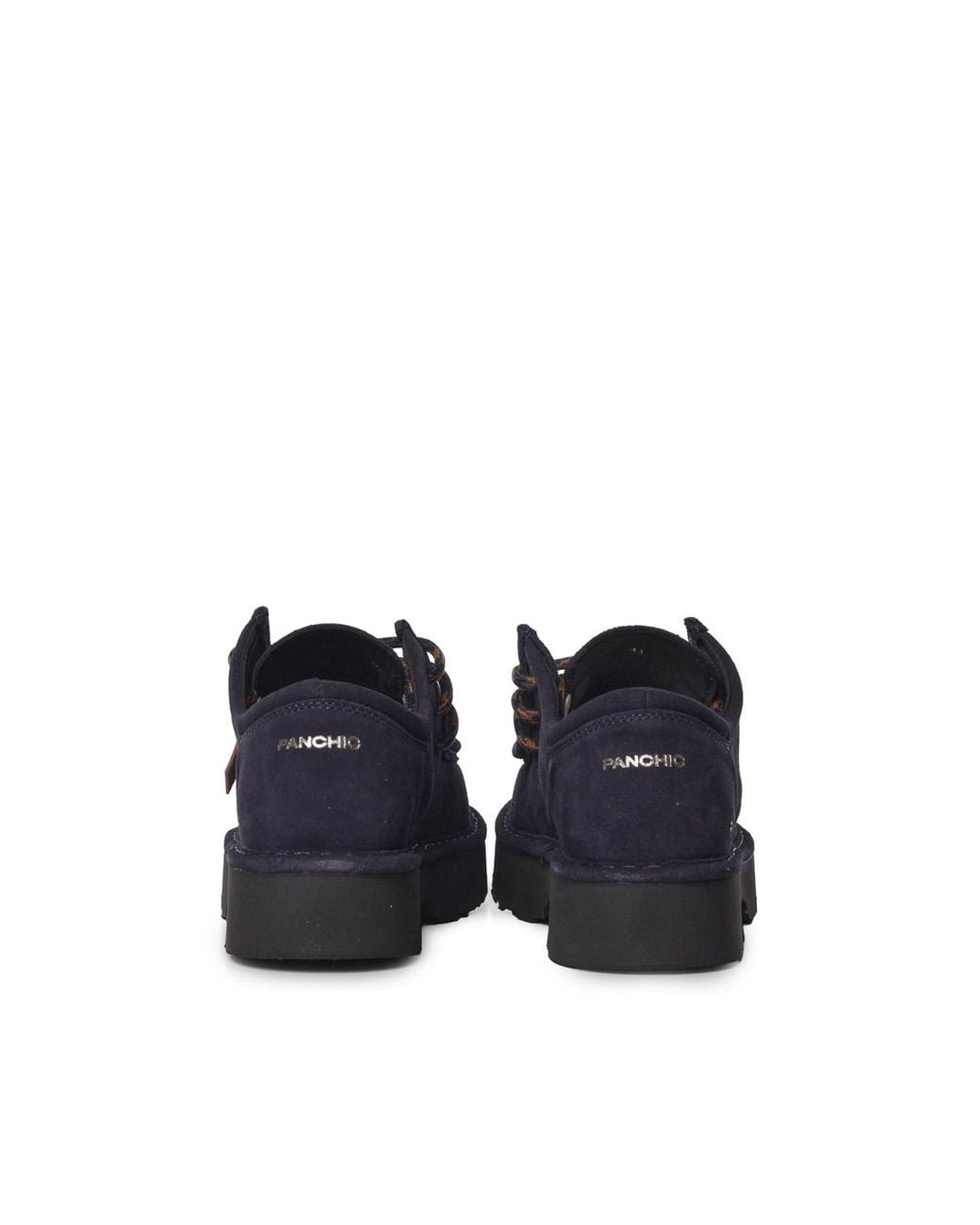 Pànchic Blue Suede Lace-Ups for men