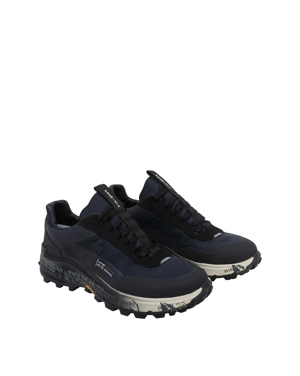 Premiata Black Devin Sneakers for men