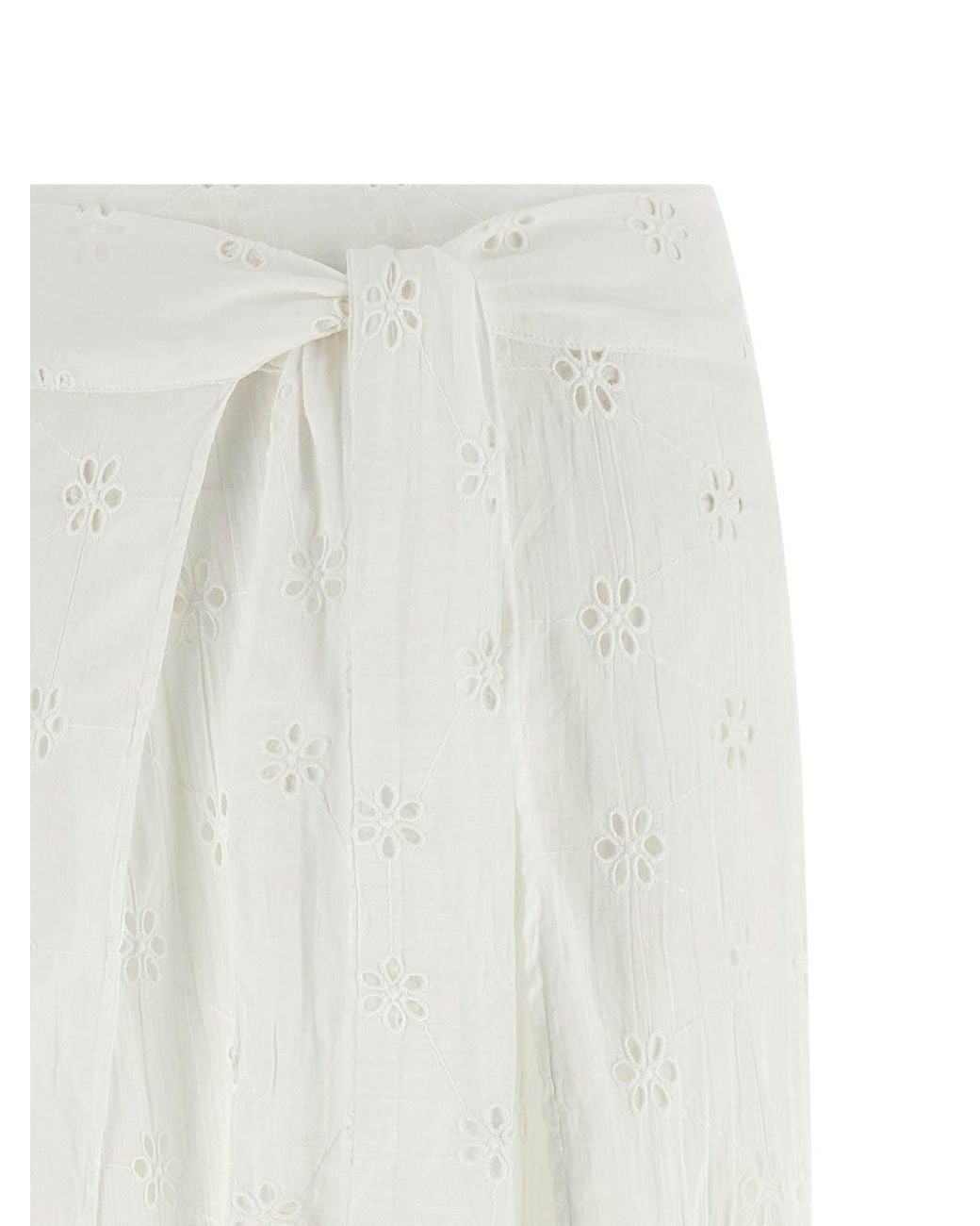 Polo Ralph Lauren White Wrap' Pants