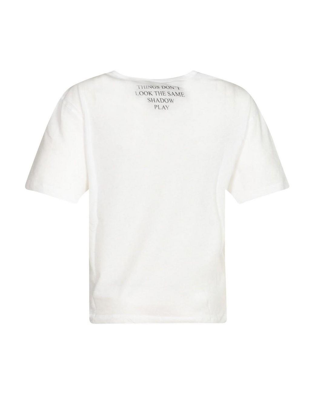 Ann Demeulemeester White Fluid Silhouette Dress