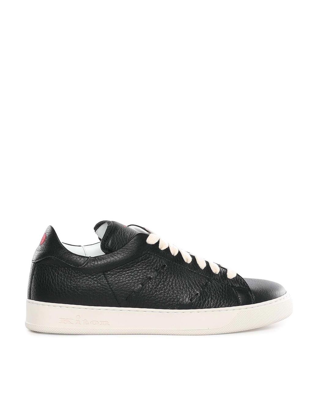 Kiton Black Sneakers for men