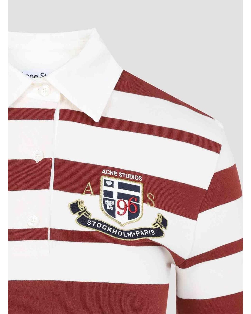 Acne Red Polo
