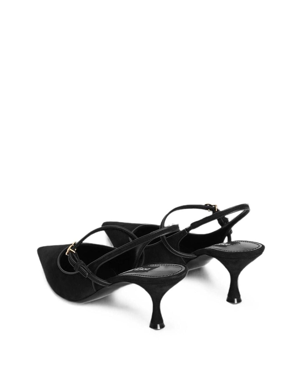 Dolce & Gabbana Black Slingbacks