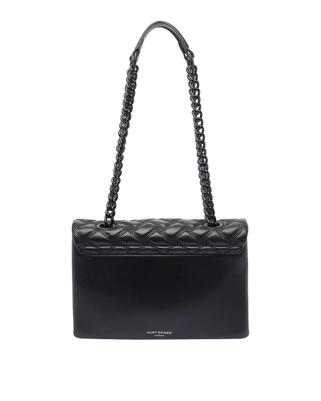 Kurt Geiger Black Kensington Crossbody Bag