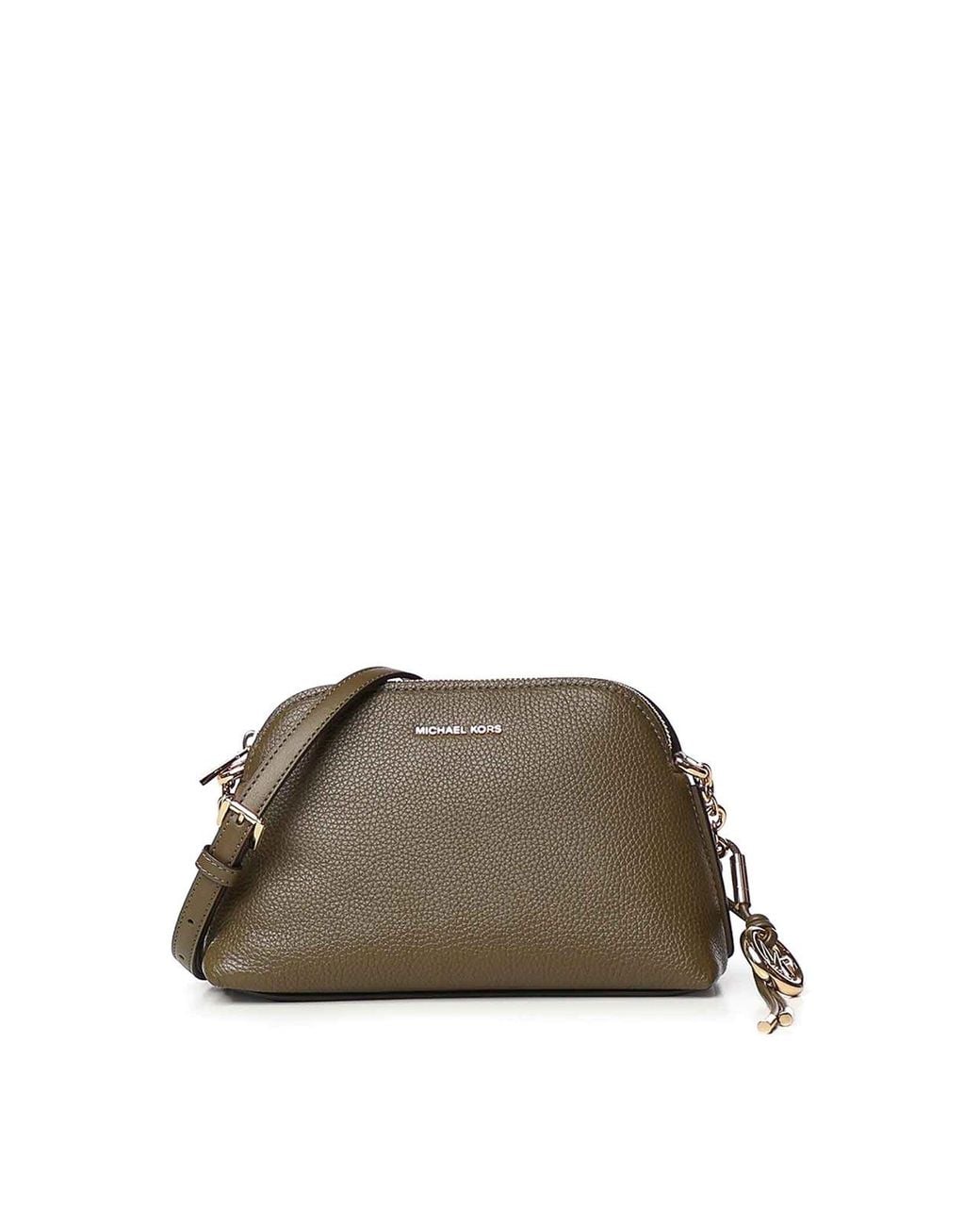 MICHAEL Michael Kors Brown Freddie Leather Shoulder Bag