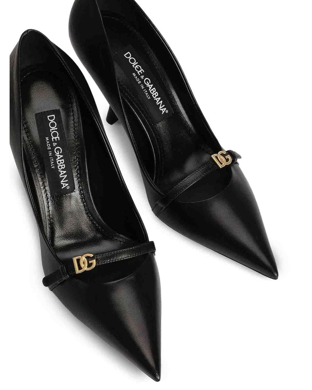 Dolce & Gabbana Black Heeled Shoes