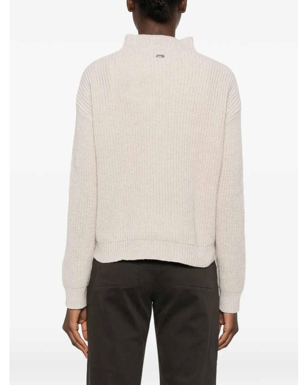 Herno Natural Cable Knit Sweater