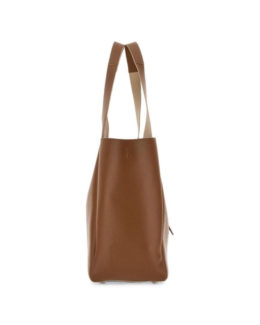 Hogan Brown Trend Leather Tote