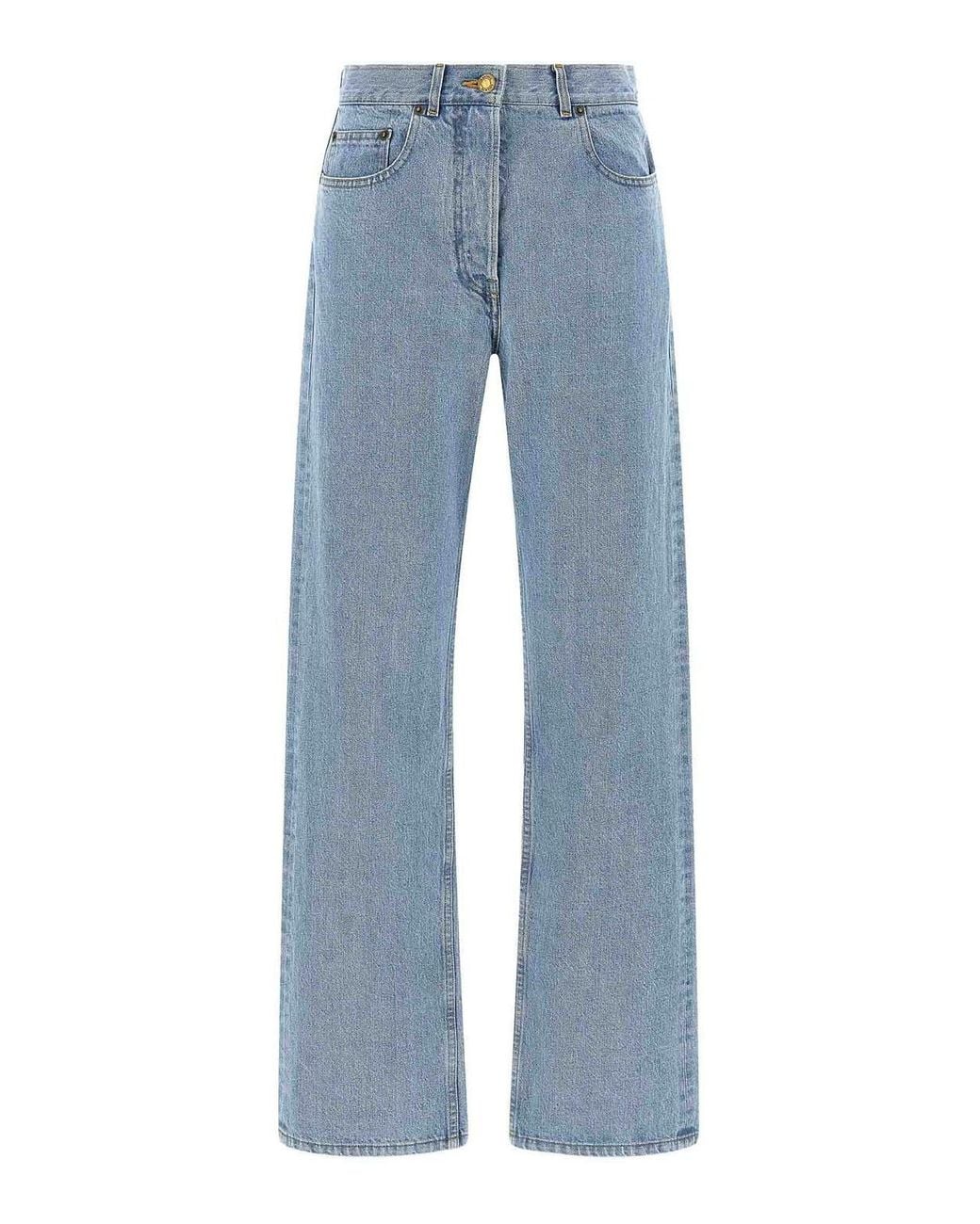 Thom Browne Blue Back Martingale Jeans