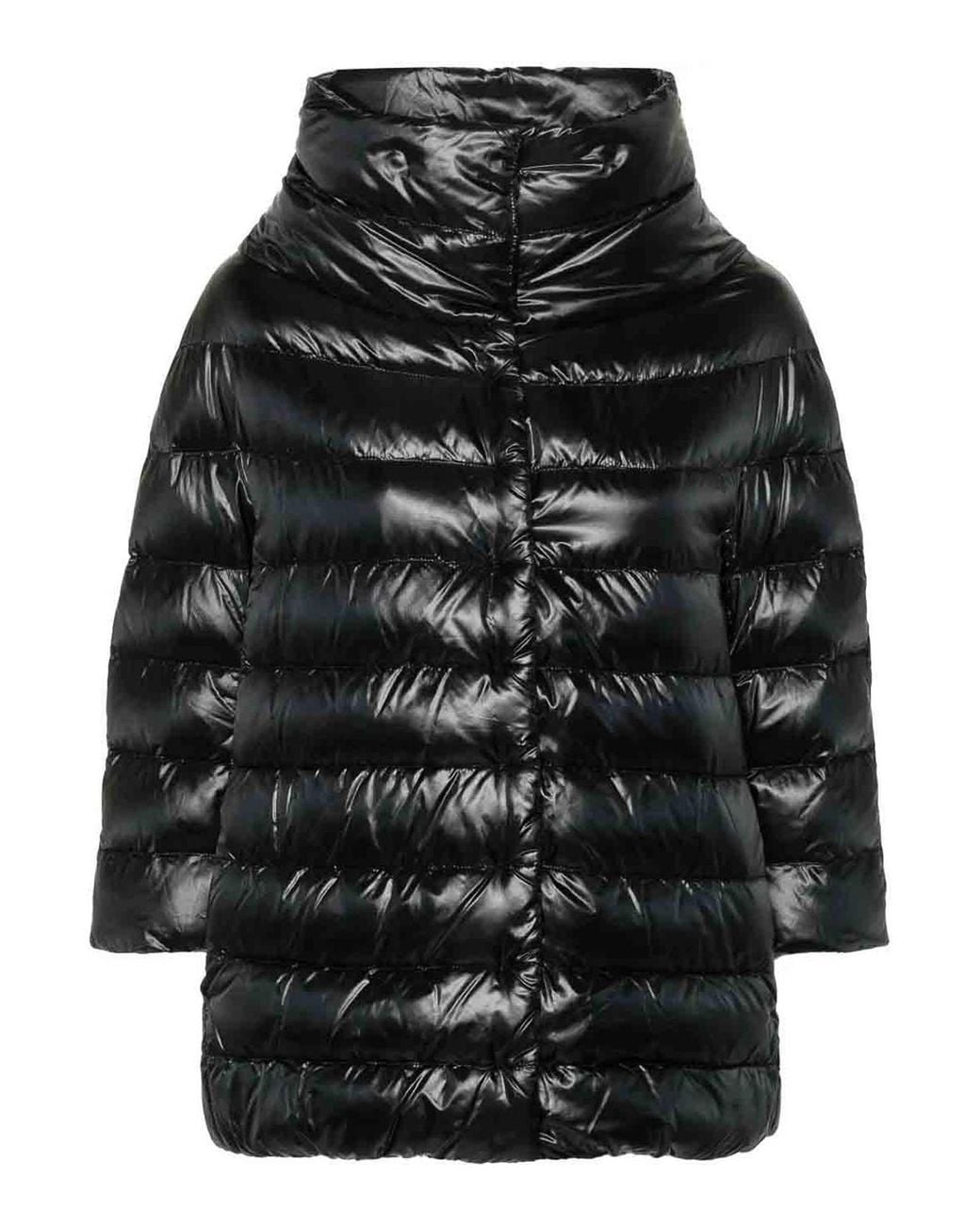 Herno Black Down Jackets