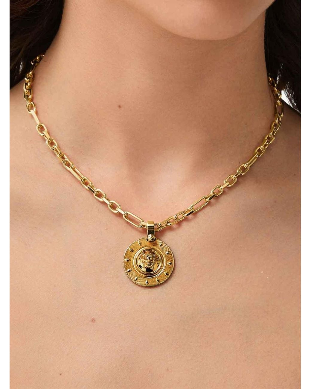 Versace Metallic Necklace