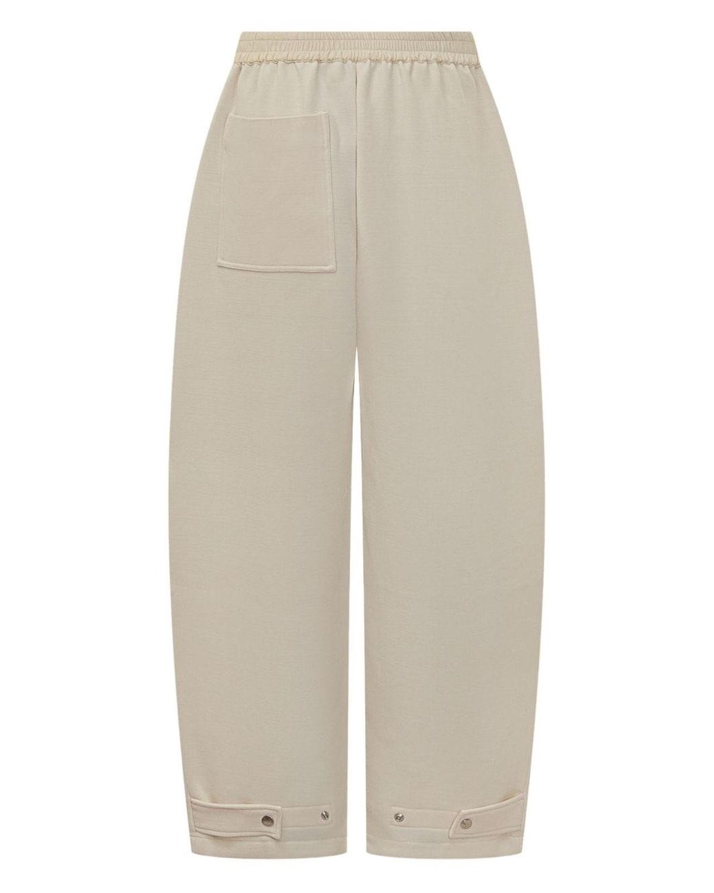 Studio Nicholson White Wool Trousers