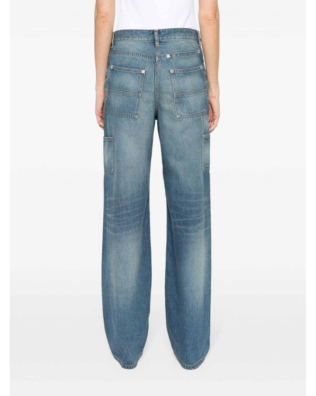 Vaqueros Rectos Givenchy de color Blue