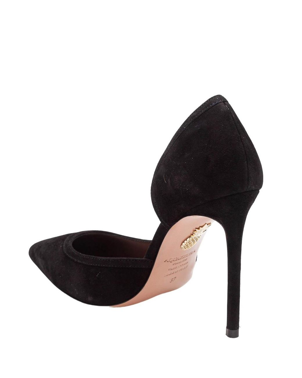 Aquazzura Black Soave 105 Decollete