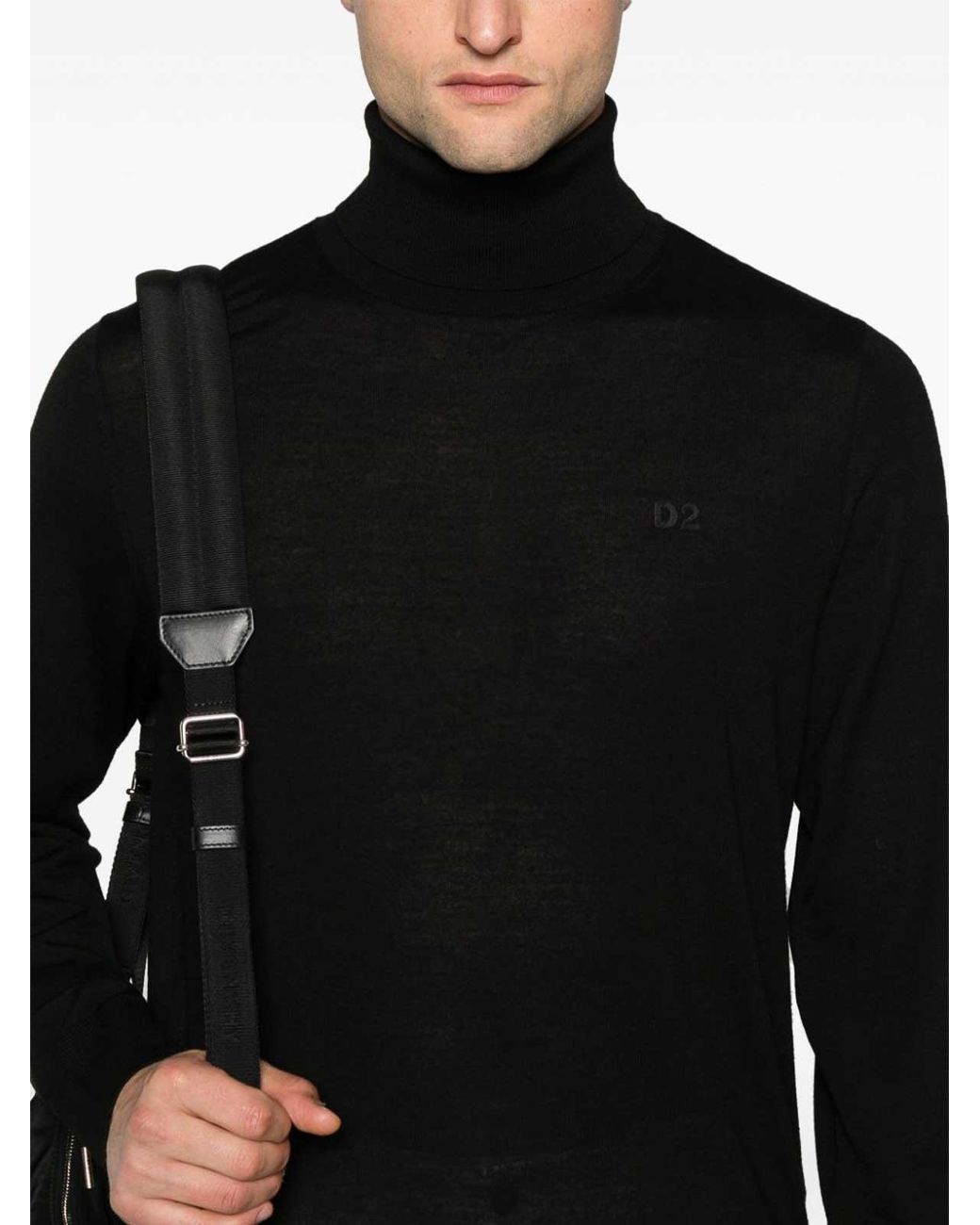 DSquared² Black Crewneck for men