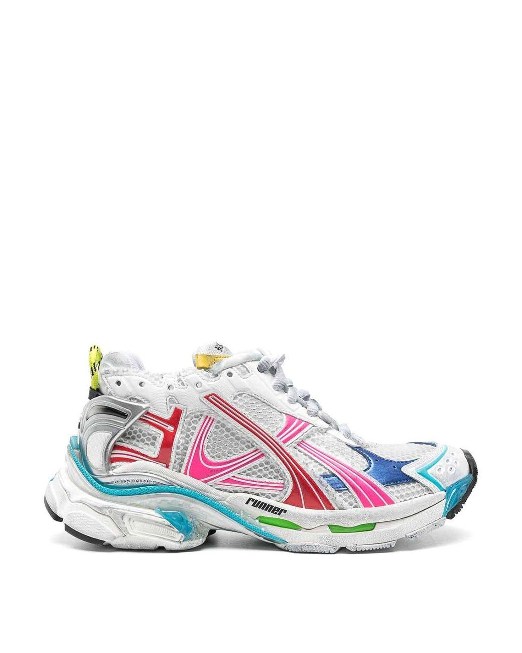 Balenciaga White Runner Sneakers