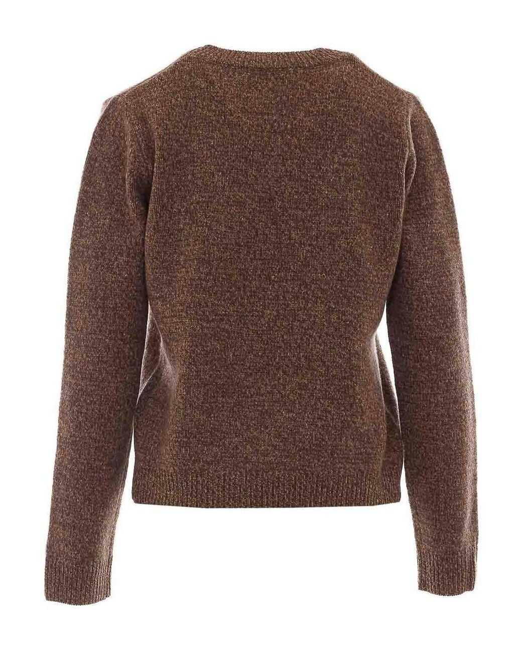 Essentiel Antwerp Brown Camel Korine Sweater