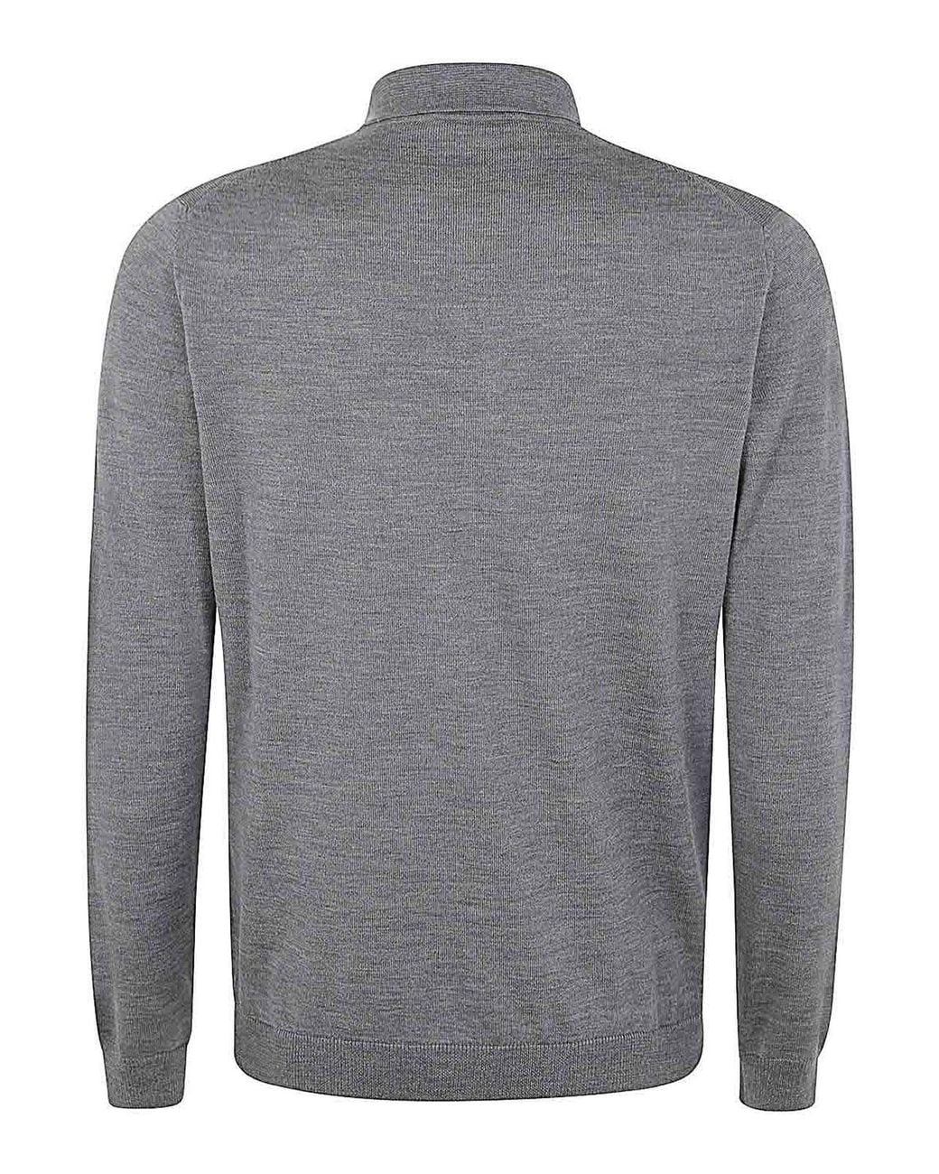 Nuur Gray Pullover for men
