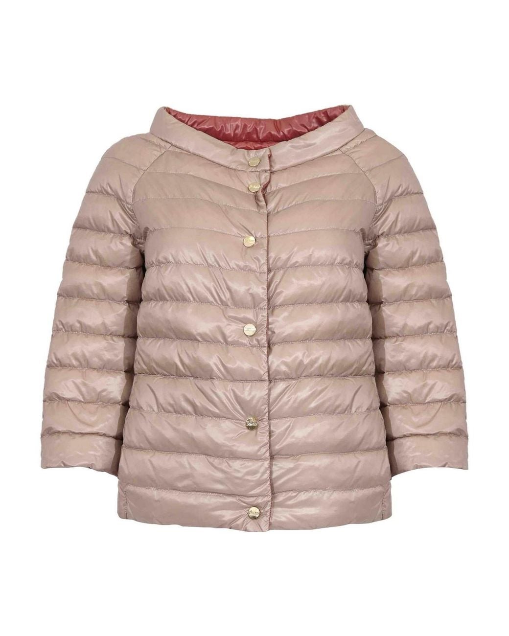 Herno Red Reversible Down Jacket