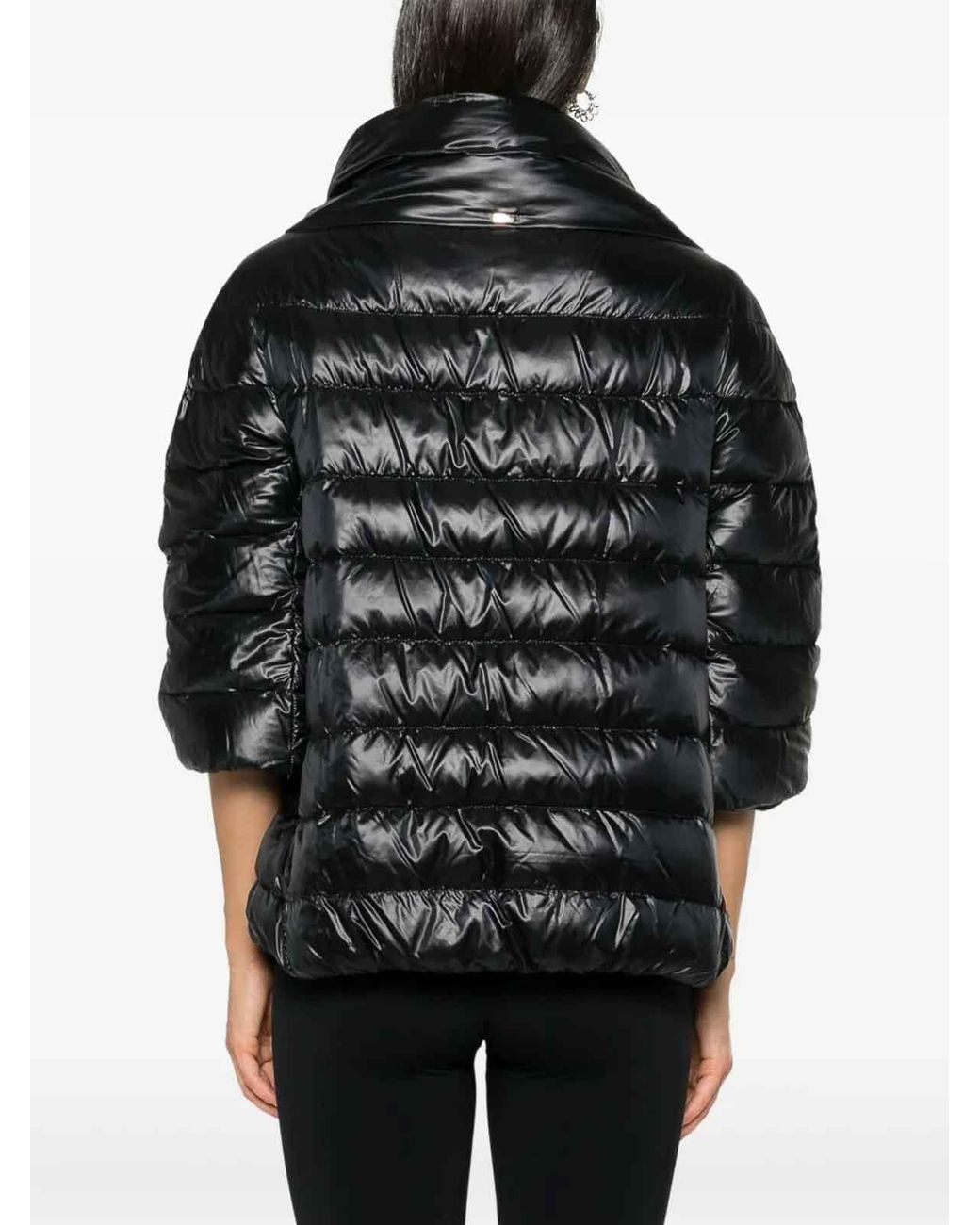 Herno Black Down Jackets
