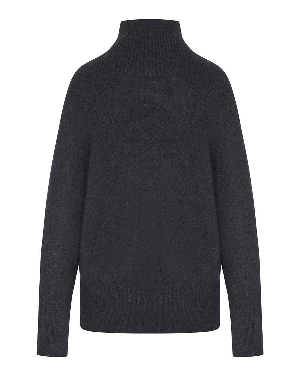 Giorgio Armani Blue High Neck Sweater