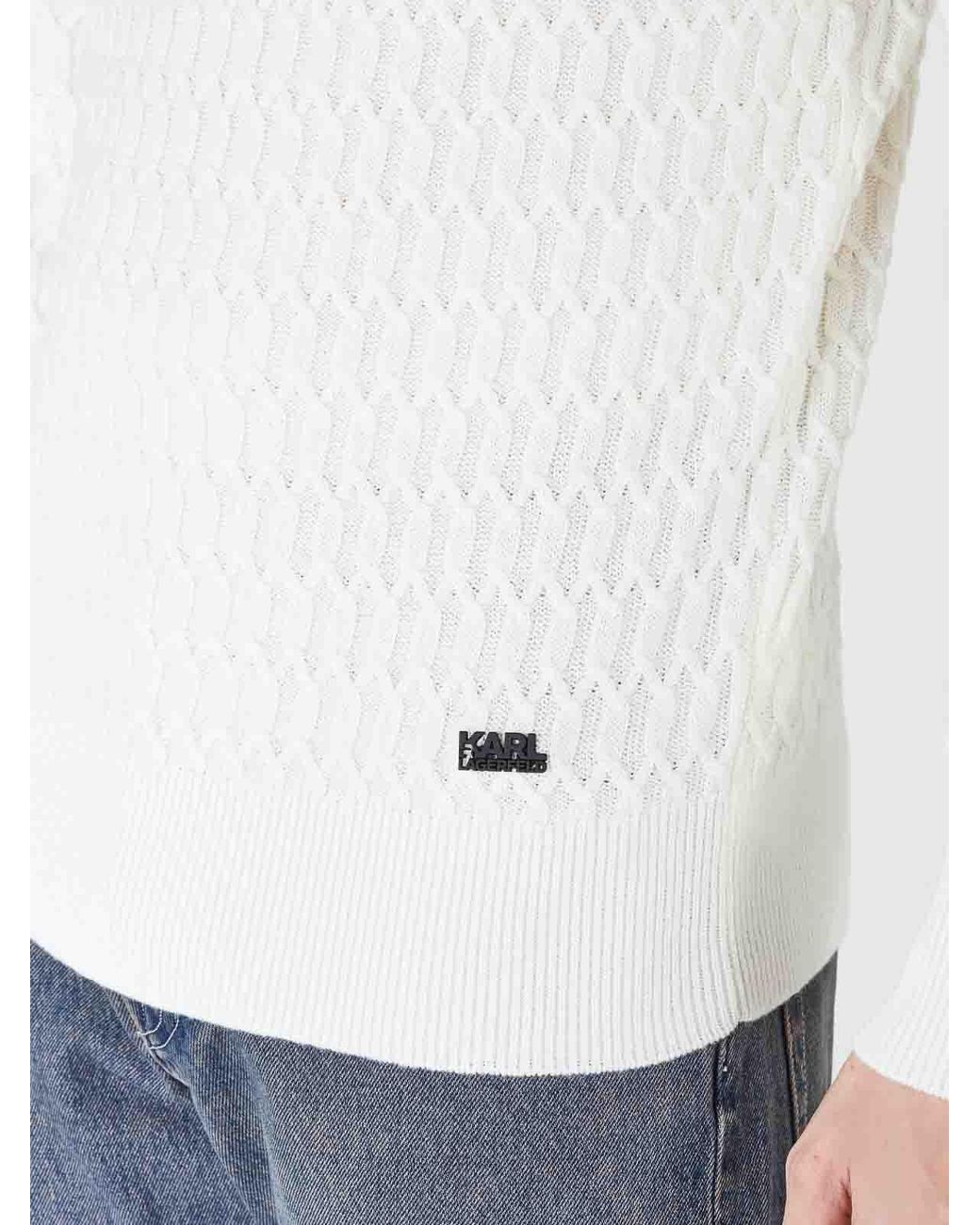 Karl Lagerfeld Blue Two-Tone Shirt for men