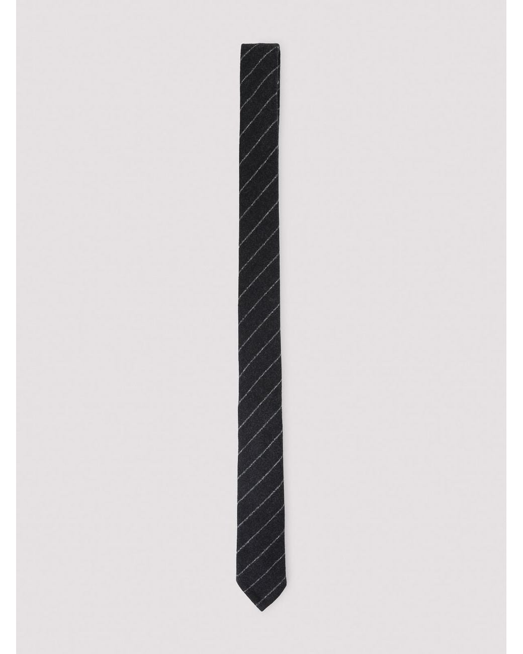 Thom Browne White Thom Classic Tie for men