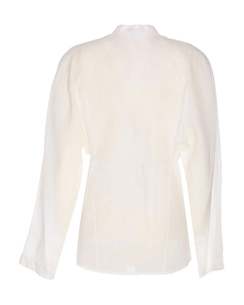 Alaïa White Linen Blend Shirt
