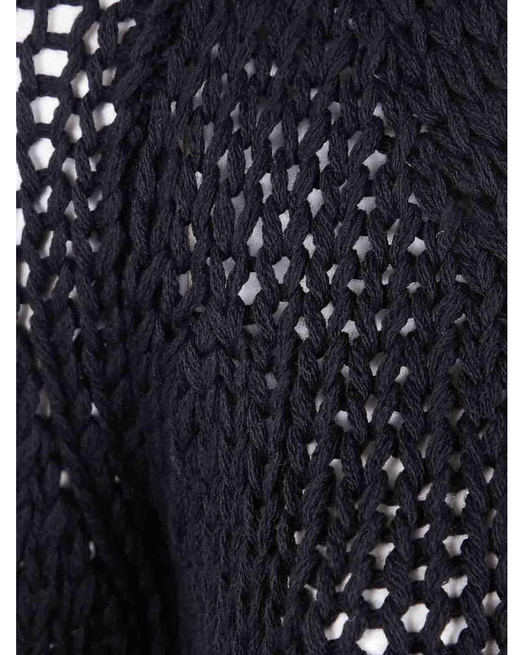 Suéter Cuello Redondo SAPIO de color Black