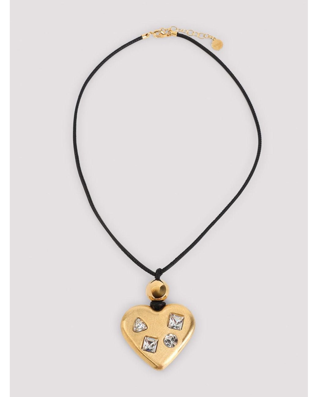 Jacquemus Metallic Le Pendentif Coeur