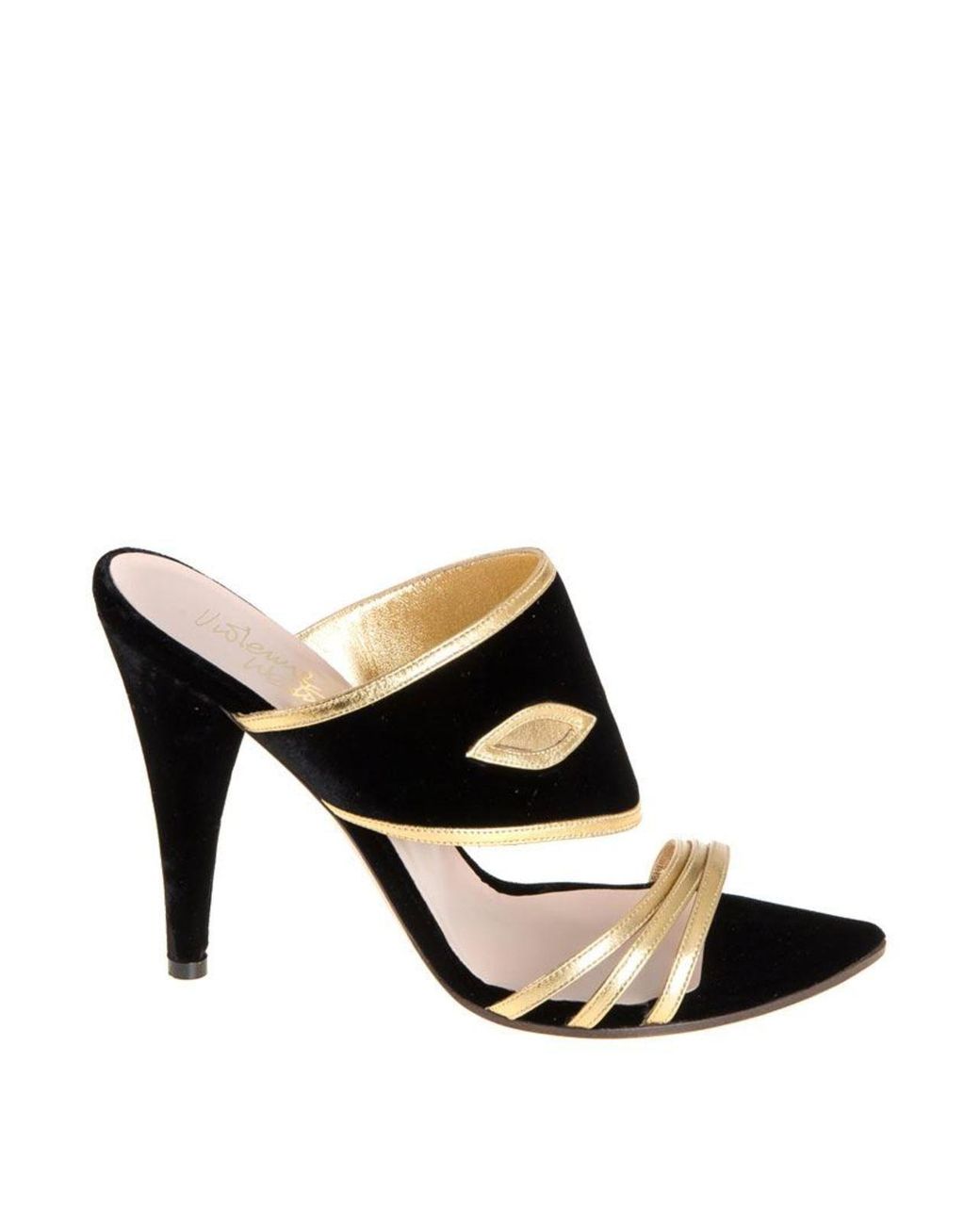 Vivienne Westwood Black Masque Sandals