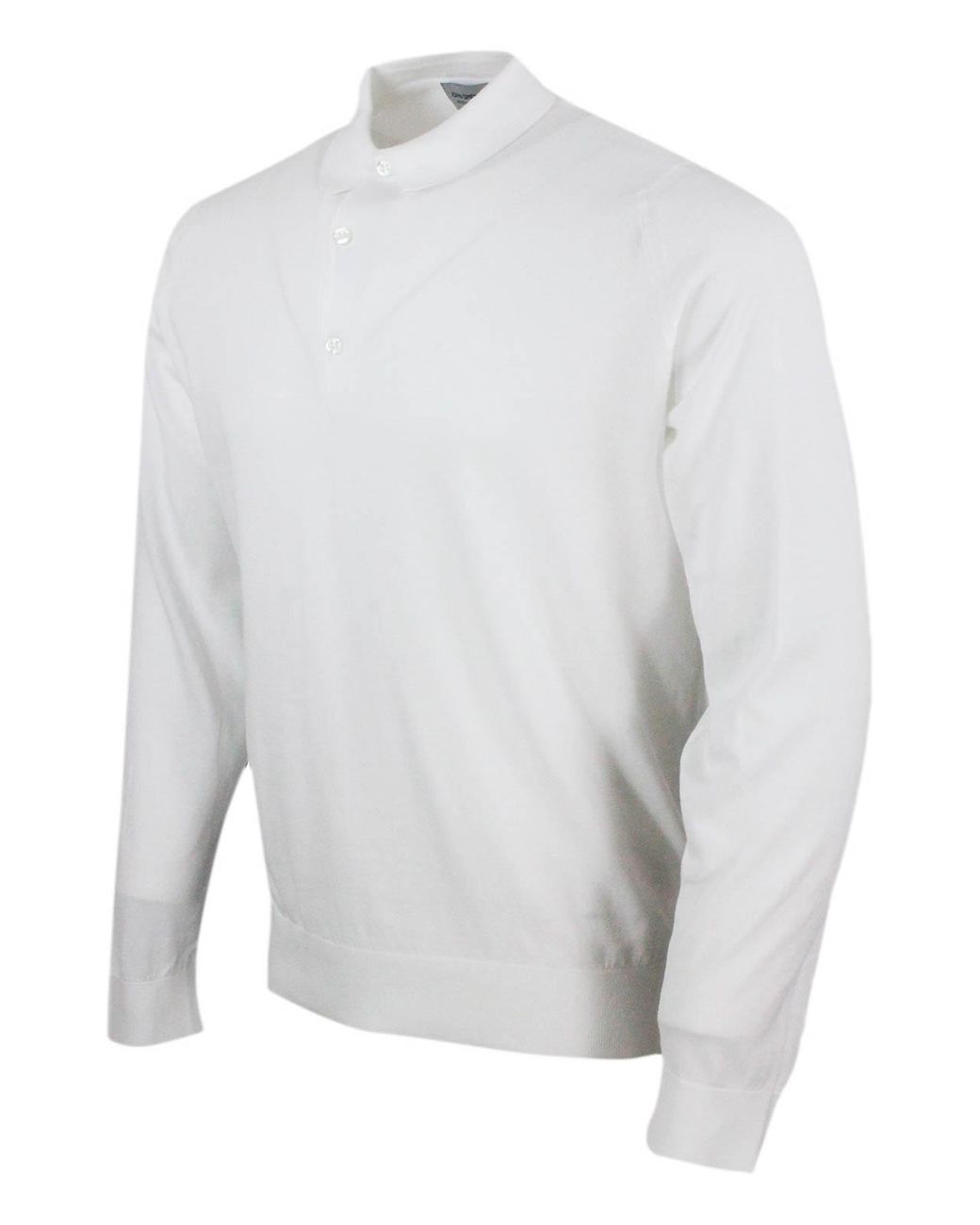 John Smedley White T-Shirt for men