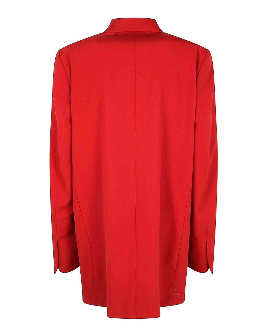 Dries Van Noten Red Blink Blazer Jacket