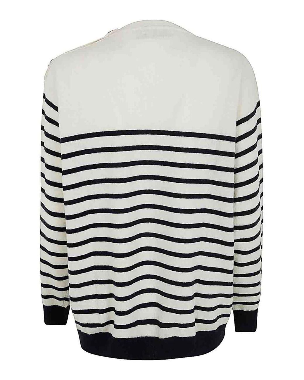 Pull Col Rond Blumarine en coloris Gray