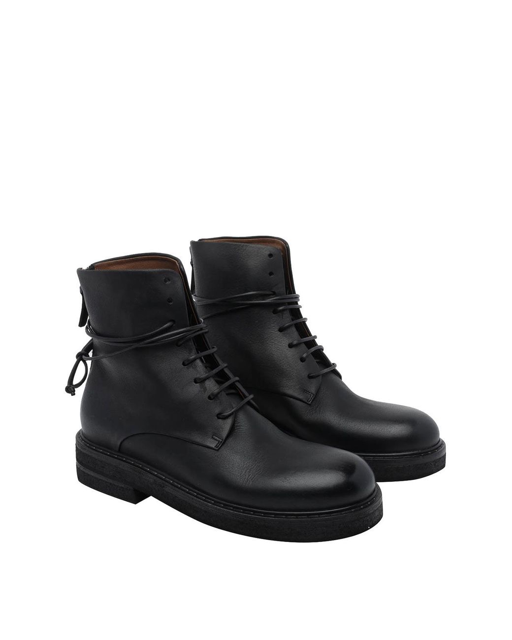 Marsèll Black Parrucca Ankle Boots
