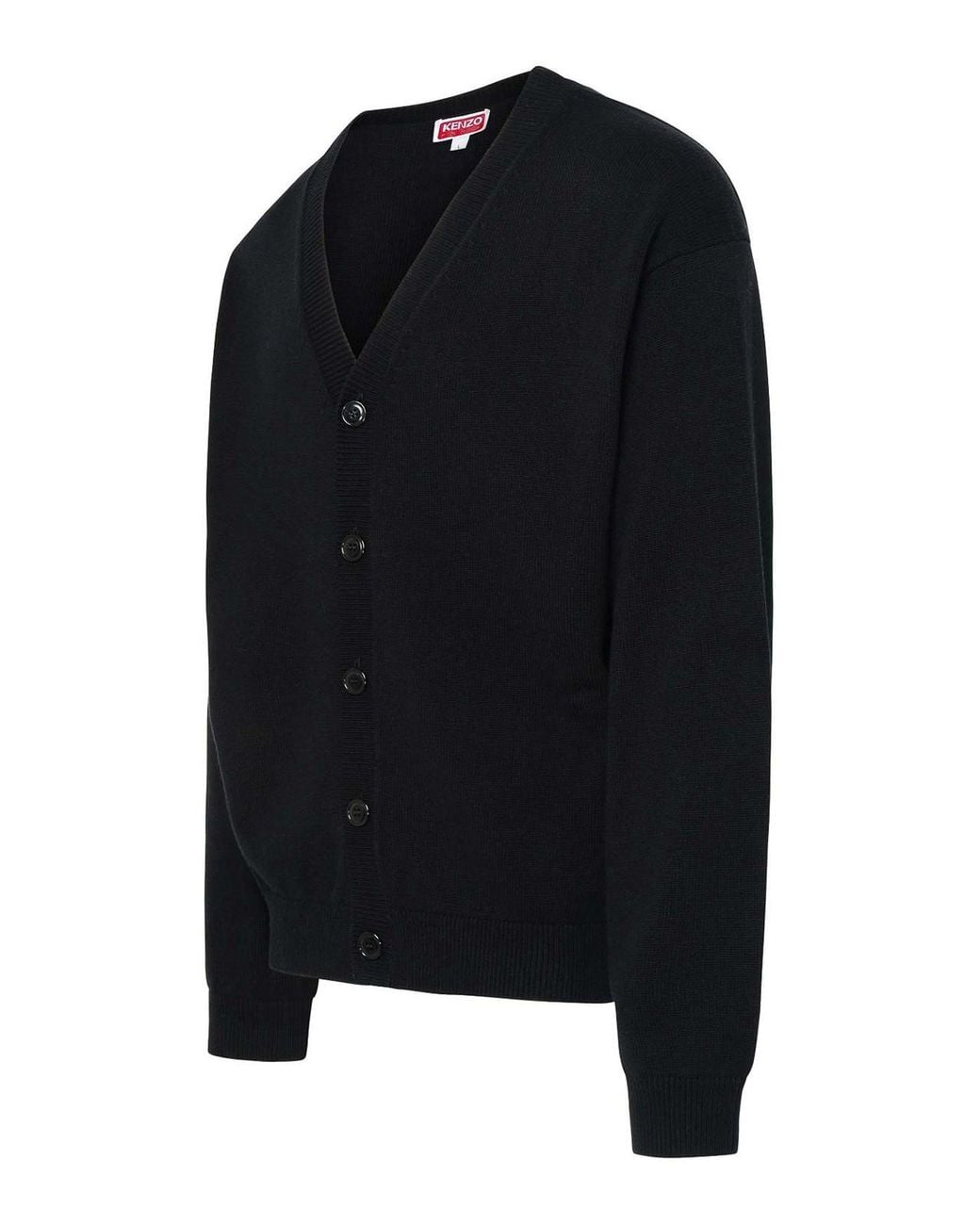 KENZO Blue Cardigan for men