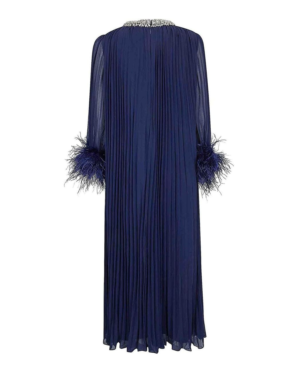 Self-Portrait Blue Maxi Dresses
