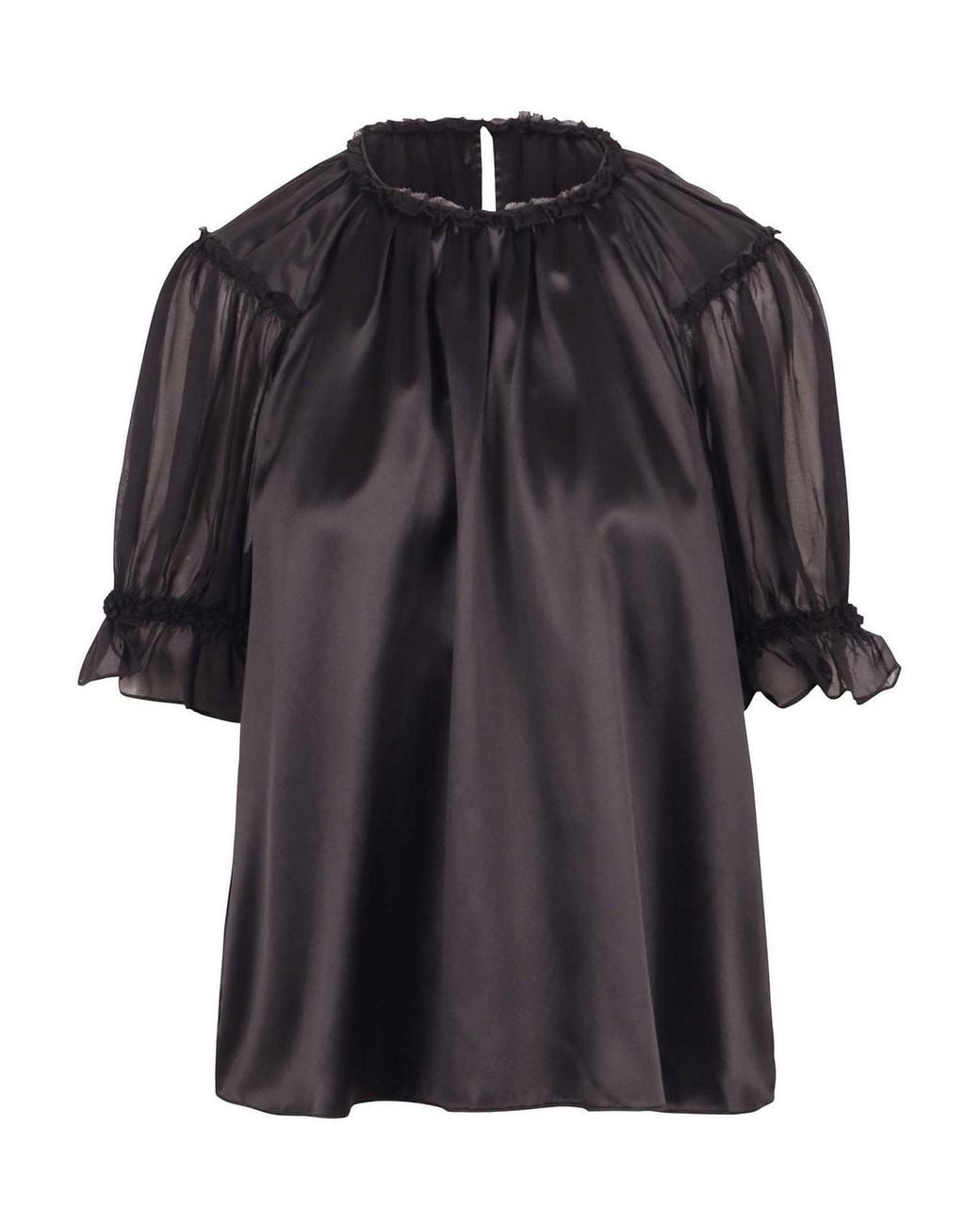 Ulla Johnson Black Bluse