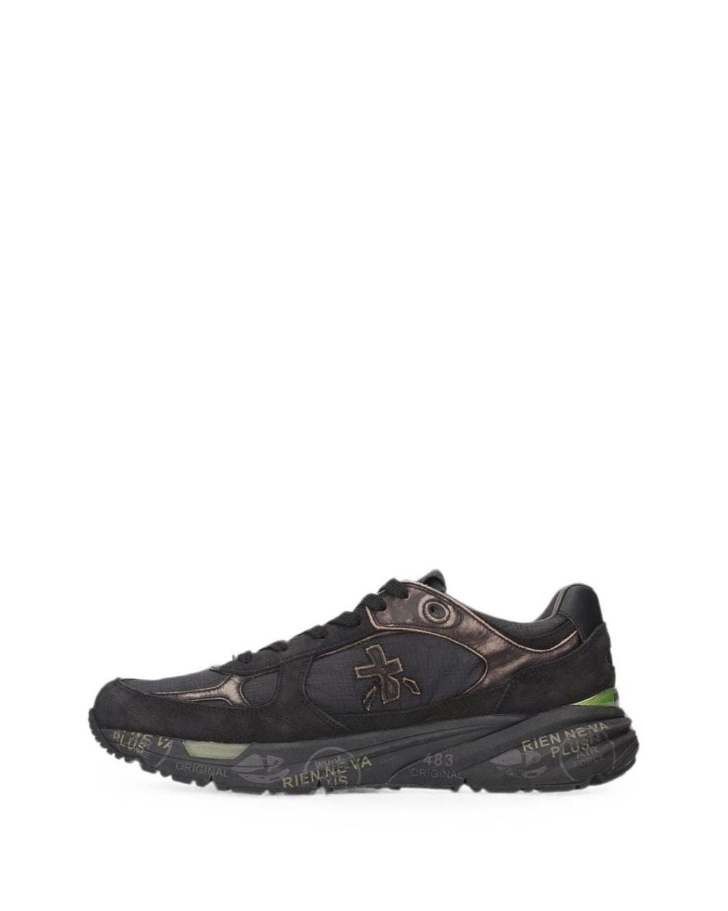 Premiata Black Suede Sneakers for men