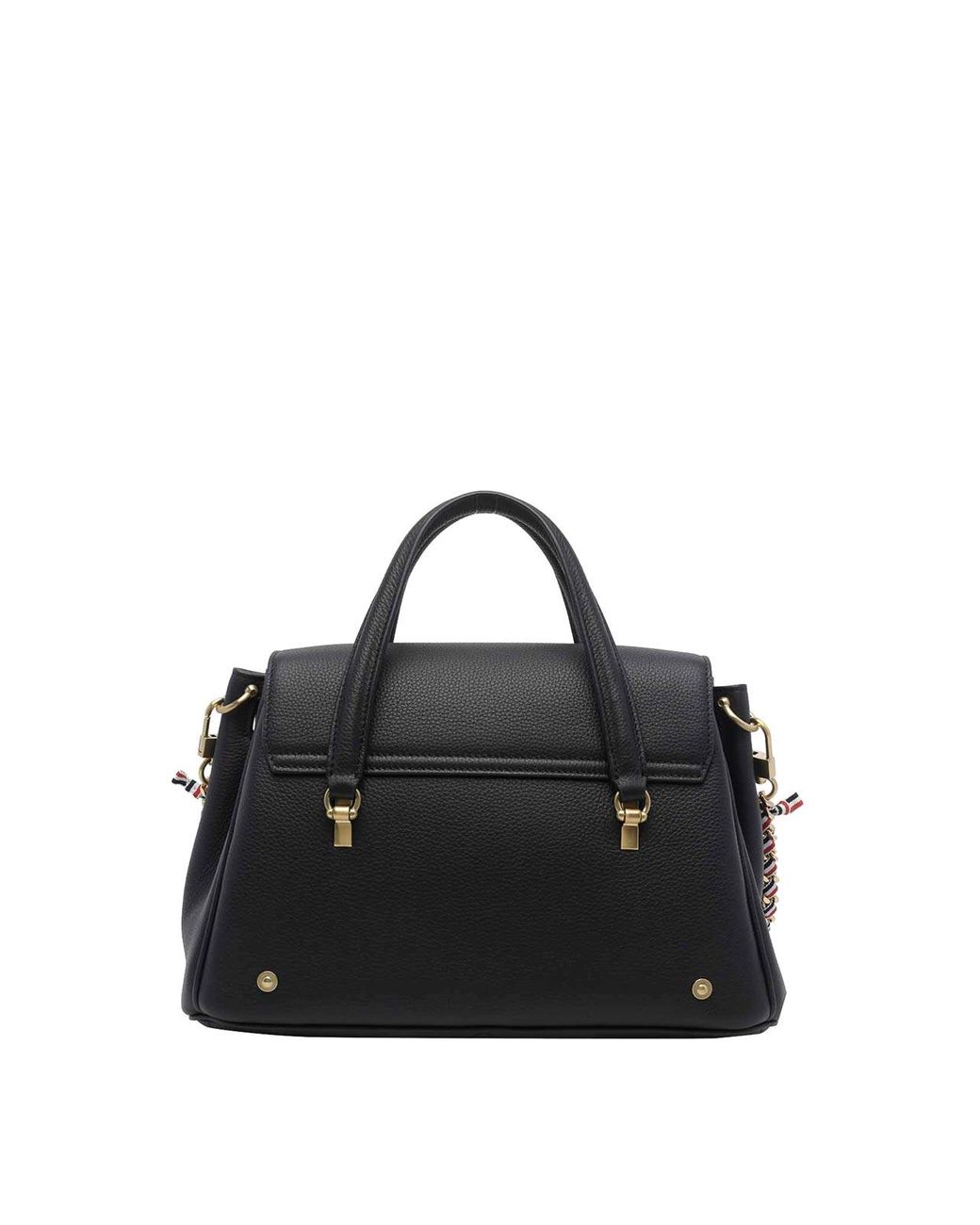 Thom Browne Black Small Bolton Handbag