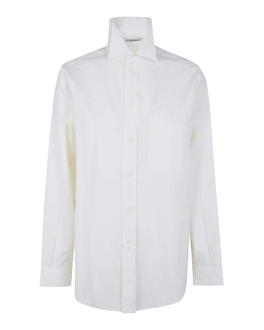 Phoebe Philo White Classic Shirt