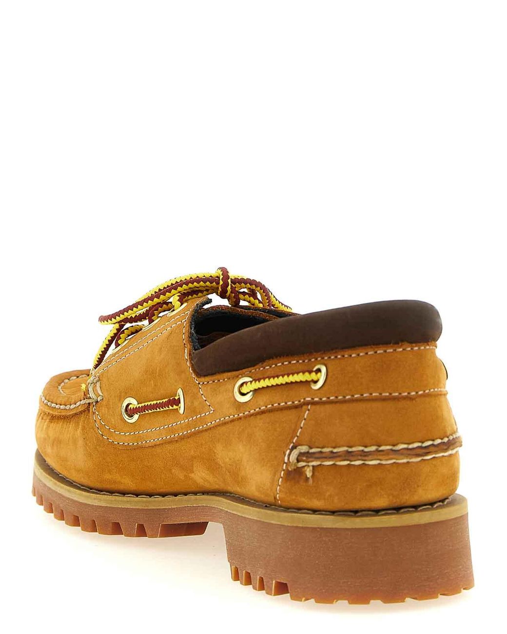 Timberland Brown '® 3-eye Lug' Boat Shoe for men