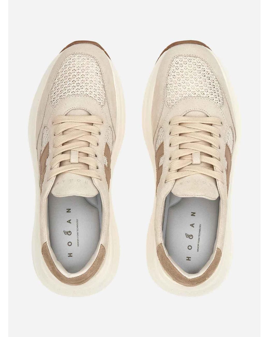 Hogan White H696 Laced H