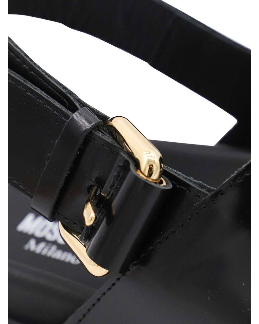 Moschino Black Sandal for men