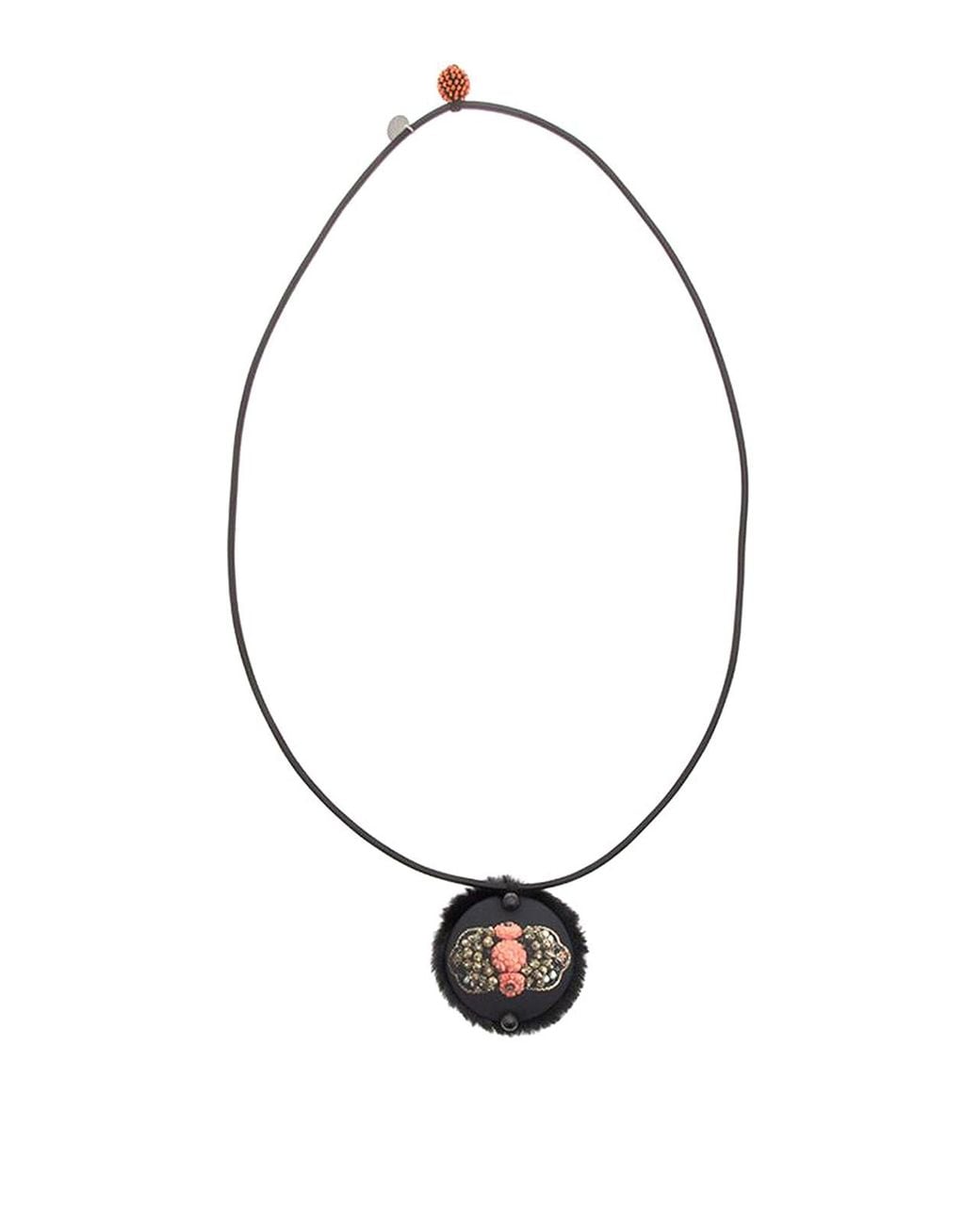 Maria Calderara Metallic Handmade Necklace