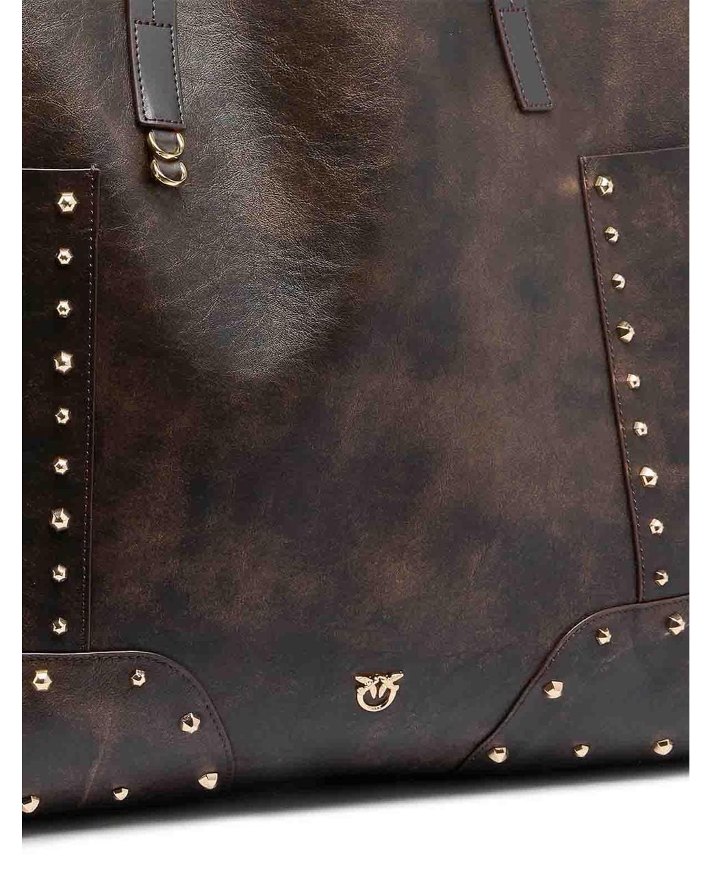 Borsa Shopper di Pinko in Black