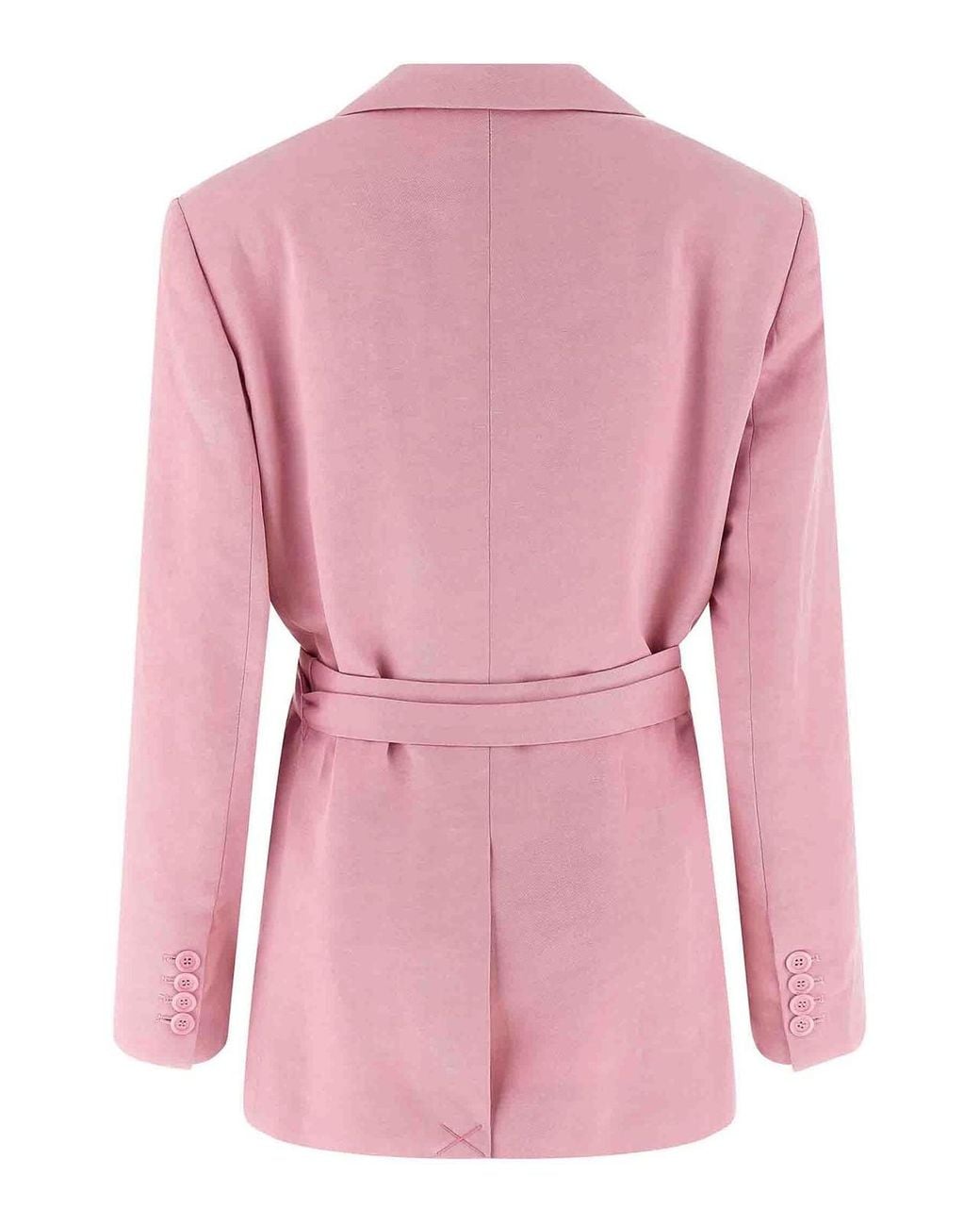Nude Pink Belt Blazer