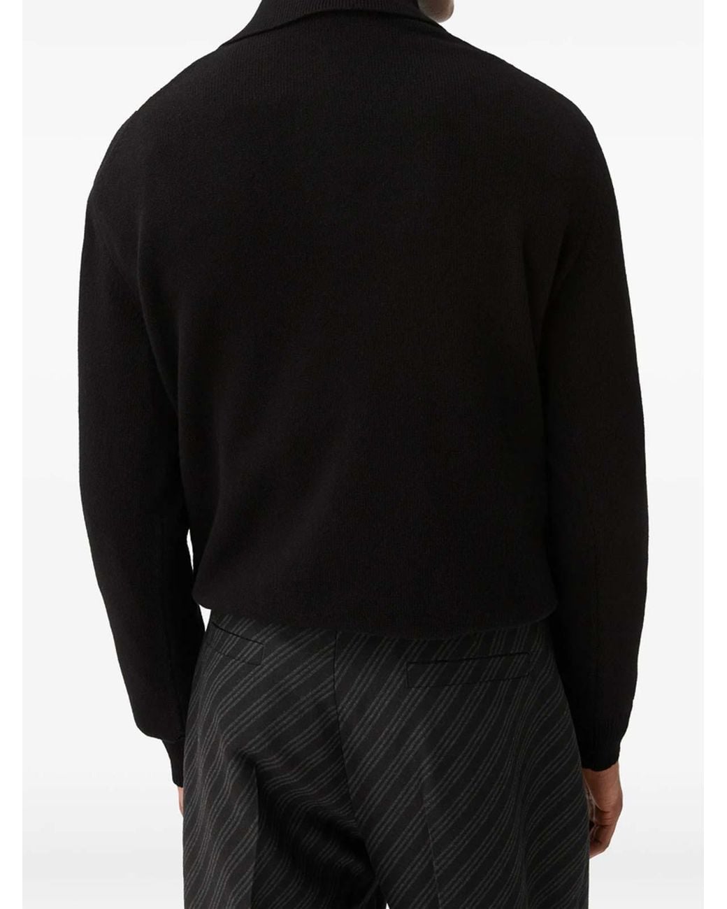 Versace Black Sweater for men